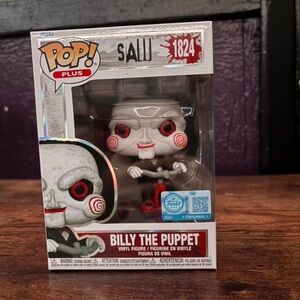 Funko Pop! Plus Billy the Puppet Amazon Exclusive #1824 Saw Horror Halloween